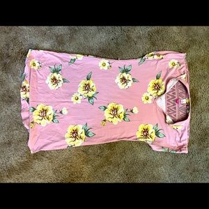 Size small pink floral dress